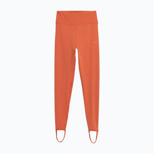 Obrázek produktu Dámské legíny na jógu 4F oranžové 4FSS23TFTIF045-70S