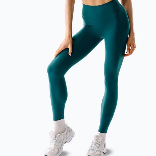 Obrázek produktu Dámské legíny na jógu JoyInMe Oneness Ease 7 / 8 black green