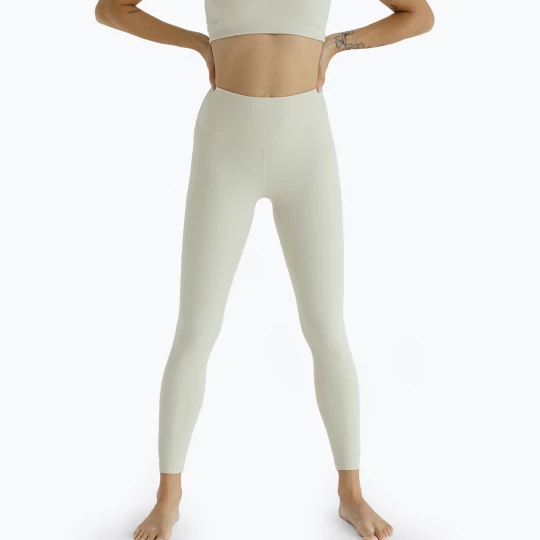 Obrázek produktu Dámské legíny na jógu JOYINME Unity Ribbed 7 / 8 buttercream Béžová
