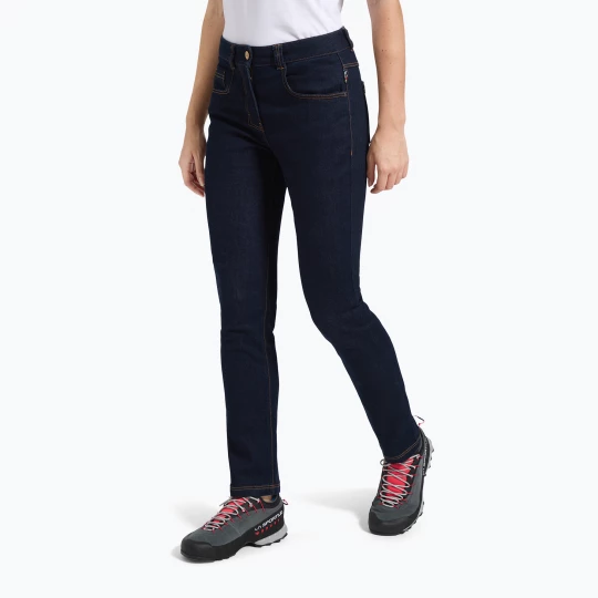 Obrázek produktu Dámské lezecké kalhoty La Sportiva Eldo Jeans jeans / deep sea Námořnická modř