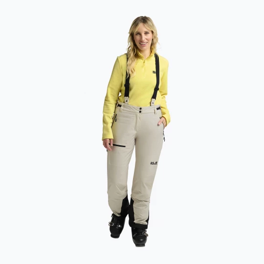 Obrázek produktu Dámské lyžařské kalhoty Jack Wolfskin Flowline Pro 2L Ins pale sand Béžová