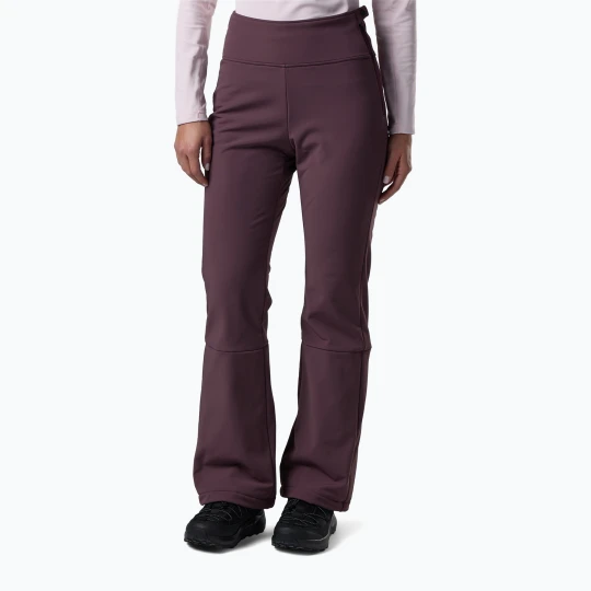 Obrázek produktu Dámské lyžařské kalhoty Rossignol Ski Softshell huckleberry vínová