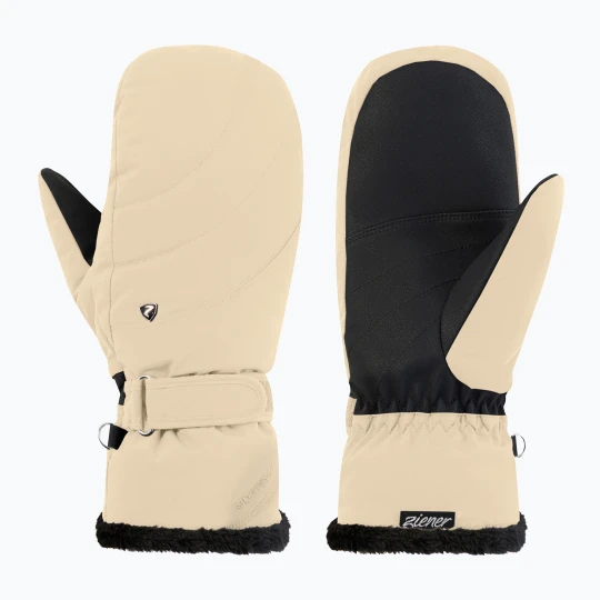 Obrázek produktu Dámské lyžařské rukavice Ziener Keaki-Z Aquashield PR Mitten Glove soft taupe Béžová