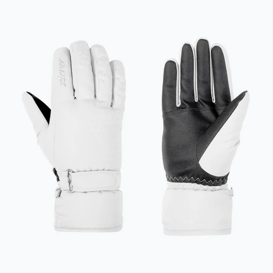 Obrázek produktu Dámské lyžařské rukavice ZIENER Kisar Aquashield white