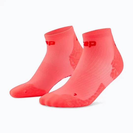 Obrázek produktu Dámské ponožky CEP Ultralight Low Cut 4.0 neon coral / red Růžová