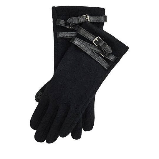 Obrázek produktu Dámské rukavice LAUREN RALPH LAUREN 454P23589001 Černá