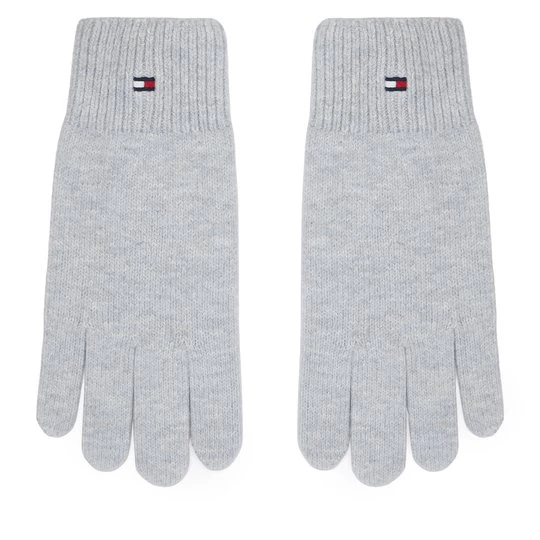 Obrázek produktu Dámské rukavice Tommy Hilfiger Flag AW0AW19131 Světle šedá