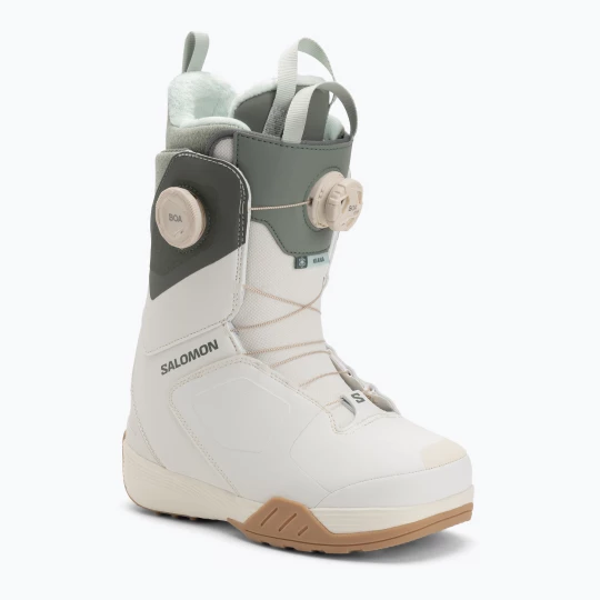 Obrázek produktu Dámské snowboardové boty Salomon Kiana Dual Boa W vanilla ice / agave green / clearly aqua Bílá