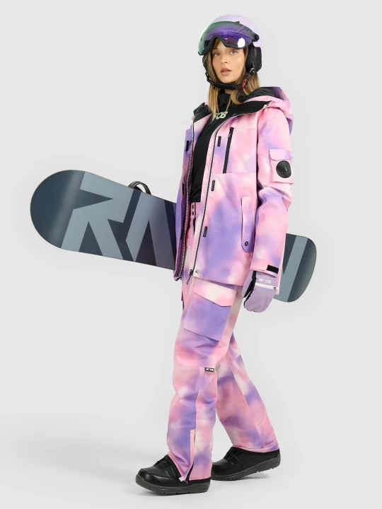 Obrázek produktu Dámské snowboardové kalhoty membrána 15000 - multicolor 4F