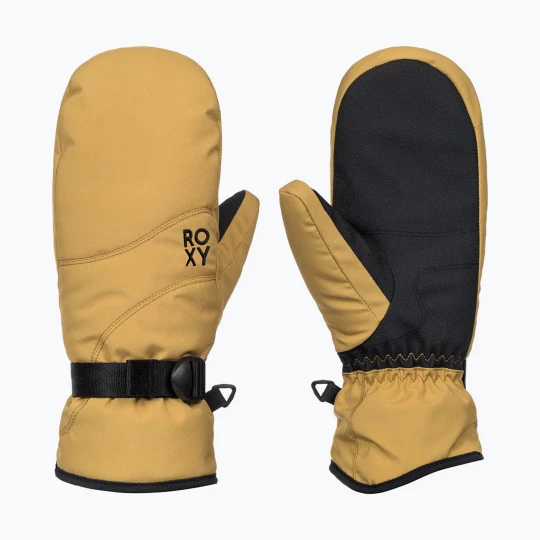 Obrázek produktu Dámské snowboardové rukavice Roxy Jetty Solid Mitt fannel seed Hnědá