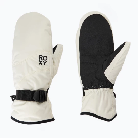 Obrázek produktu Dámské snowboardové rukavice Roxy Jetty Solid Mitt whisper white Béžová
