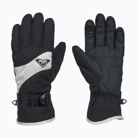 Obrázek produktu Dámské snowboardové rukavice ROXY Jetty Solid silver Černá