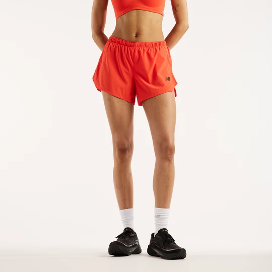 Obrázek produktu Dámské šortky New Balance WB61J868NEF – oranžová