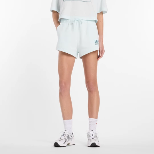 Obrázek produktu Dámské šortky New Balance WB61Y80AAAW – mátové