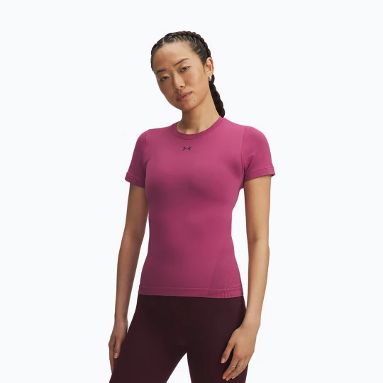 Obrázek produktu Dámské sportovní tričko Under Armour Vanish Seamless fuchsia dusk / dark maroon / dark maroon Růžová