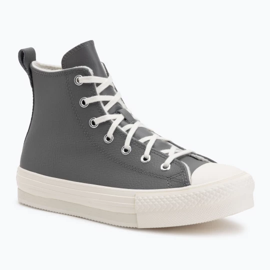 Obrázek produktu Dámské tenisky Converse Chuck Taylor All Star EVA Lift Platform Leather sharkskin / warm quarry / egret šedá