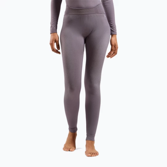 Obrázek produktu Dámské termo kalhoty ODLO Performance Warm Bl Bottom Long gray ridge šedá