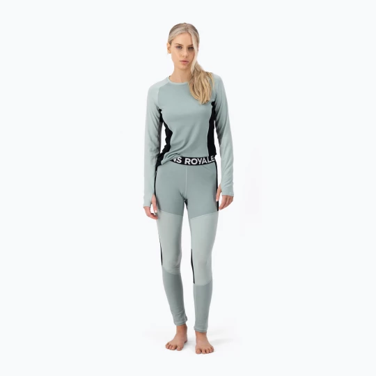 Obrázek produktu Dámské termokalhoty Mons Royale Olympus Merino Base Layer dew / black Modrá