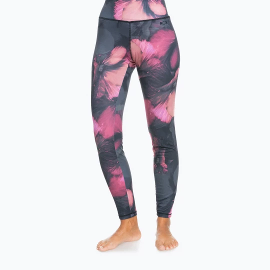 Obrázek produktu Dámské termokalhoty ROXY Daybreak Bottom true black pansy pansy