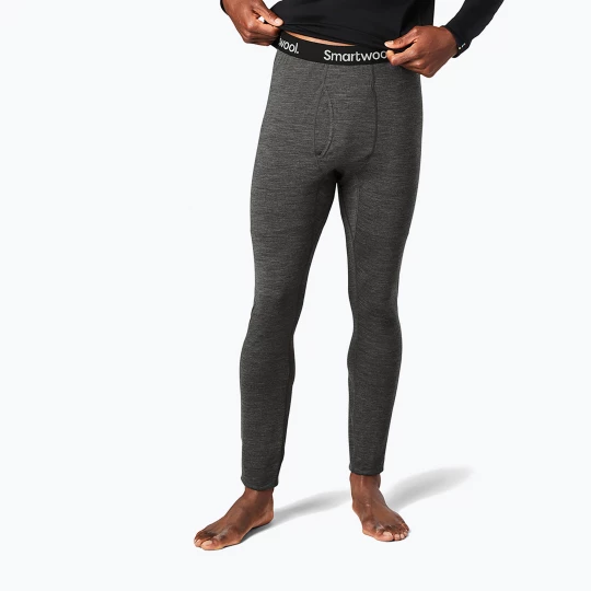 Obrázek produktu Dámské termokalhoty Smartwool Merino Baselayer Bottom Boxed iron heather šedá