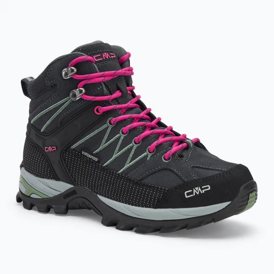 Obrázek produktu Dámské trekové boty CMP Rigel Mid Wp anthracite / mineral green šedá