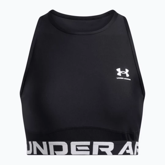 Obrázek produktu Dámské tréninkové tílko top Under Armour Heat Gear Rib Tank black / black / white