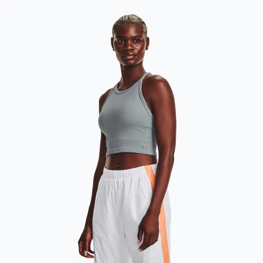 Obrázek produktu Dámské tréninkové tílko Under Armour Rush Seamless modré 1377597