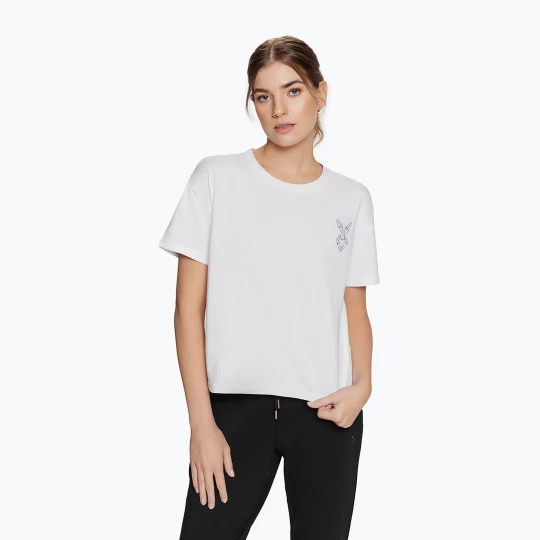 Obrázek produktu Dámské tréninkové tričko Cardio Bunny Bright white