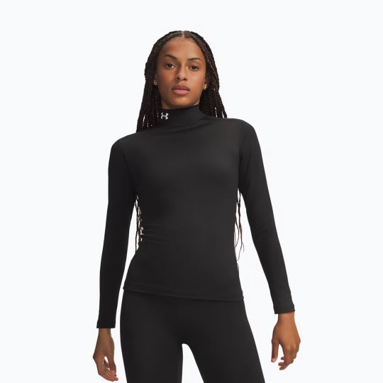 Obrázek produktu Dámské tréninkové tričko Longsleeve Under Armour ColdGear Mock LS ultimate black / white