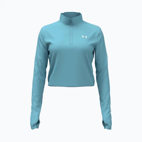 Obrázek produktu Dámské tréninkové tričko Longsleeve Under Armour Tech Branded 1 / 2 Zip blue haze / lumos lime / white