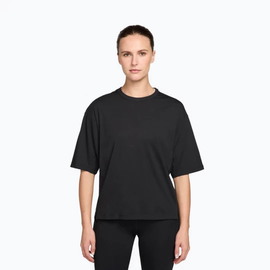 Obrázek produktu Dámské tréninkové tričko Nike 24.7 ImpossiblySoft Light black / dark smoke grey