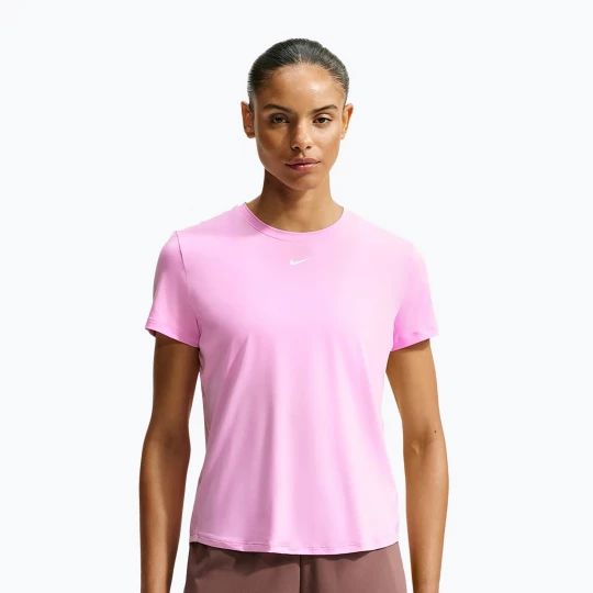 Obrázek produktu Dámské tréninkové tričko Nike One Classic pink rise / white