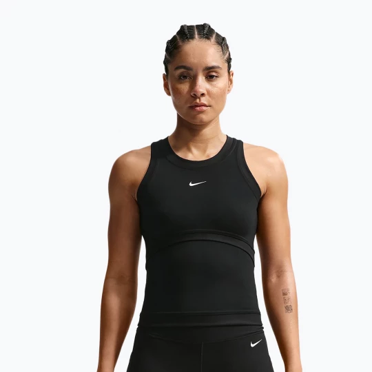 Obrázek produktu Dámské tréninkové tričko Nike One Dri-Fit black / black / white