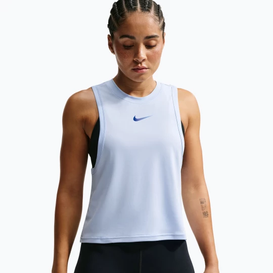 Obrázek produktu Dámské tréninkové tričko Nike Pro hydrogen blue / old royal