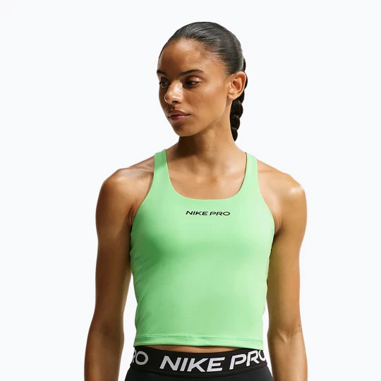 Obrázek produktu Dámské tréninkové tričko Nike Pro Sculpt illusion green / cucumber calm / black