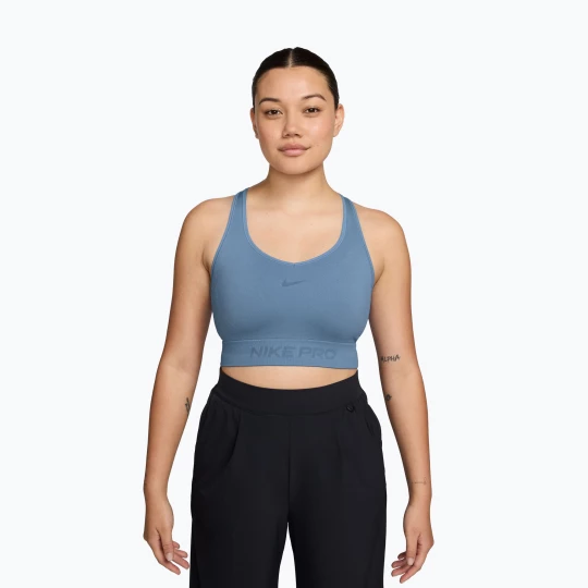 Obrázek produktu Dámské tréninkové tričko Nike Pro Seamless work blue
