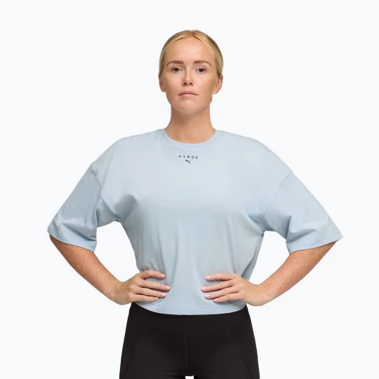 Obrázek produktu Dámské tréninkové tričko PUMA Hyrox Cropped Lifestyle Tee grey