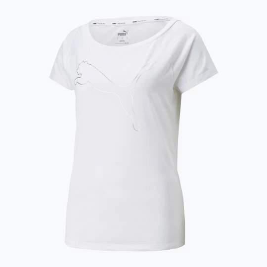 Obrázek produktu Dámské tréninkové tričko PUMA Train Favorite Jersey Cat white 522420 02