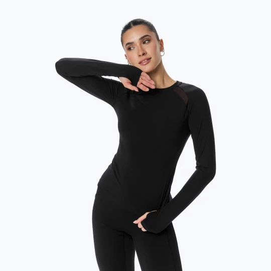 Obrázek produktu Dámské tréninkové tričko s dlouhým rukávem Cardio Bunny black