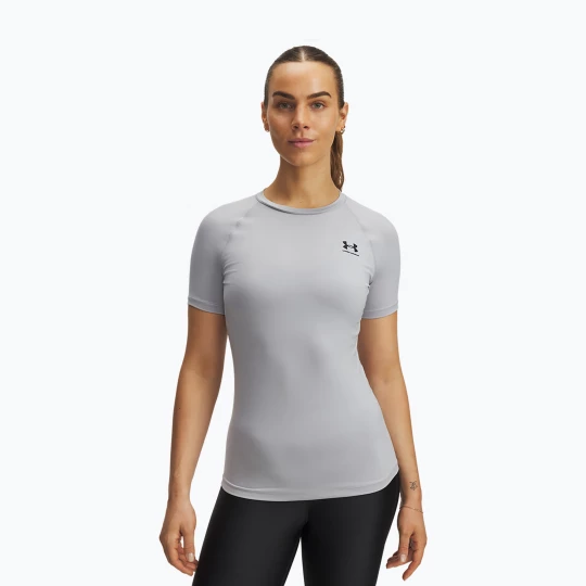 Obrázek produktu Dámské tréninkové tričko Under Armour HG Authentics Comp SS mod gray / black šedá