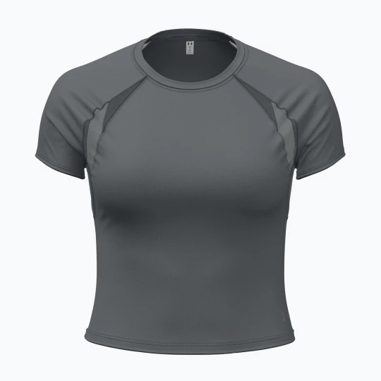 Obrázek produktu Dámské tréninkové tričko Under Armour Motion Mesh clay green / titanium šedá