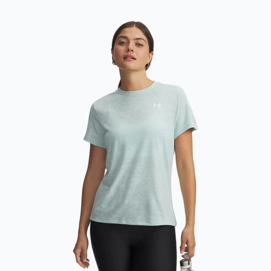 Obrázek produktu Dámské tréninkové tričko Under Armour Tech Pixelate refresh mint / white Modrá