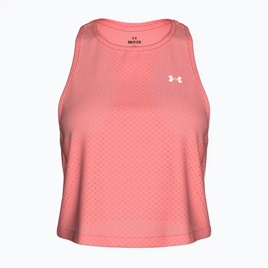 Obrázek produktu Dámské tréninkové tričko Under Armour Tech Sport Mesh Crop Tank posh pink / white