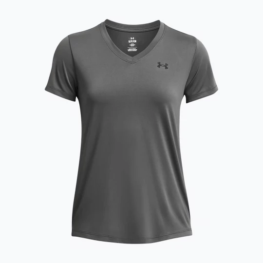 Obrázek produktu Dámské tréninkové tričko Under Armour Tech SSV Solid castlerock / black šedá