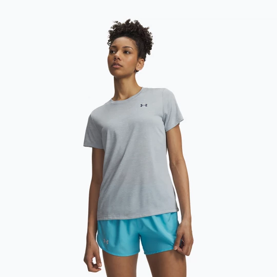 Obrázek produktu Dámské tréninkové tričko Under Armour Tech Twist blue fog / downpour gray