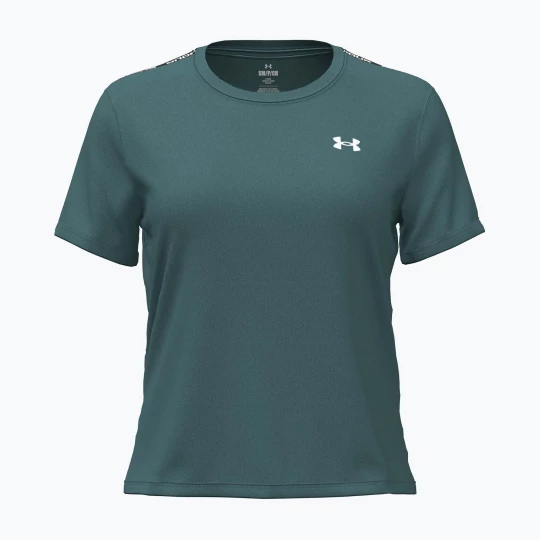 Obrázek produktu Dámské tréninkové tričko Under Armour Tech Wordmark Tape rack green / black / white