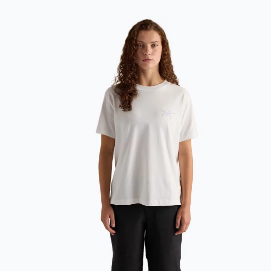 Obrázek produktu Dámské tričko Arcteryx Kragg Cotton Little Bird Crew white light / white Arc'teryx