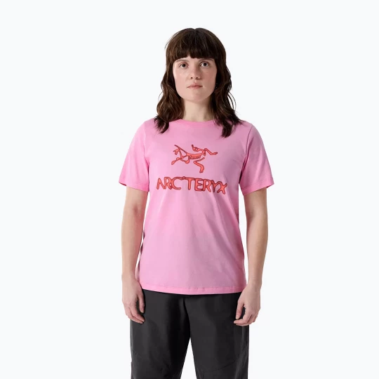 Obrázek produktu Dámské tričko Arcteryx Kragg SL Cotton Heatmap Crew pineberry Arc'teryx Růžová