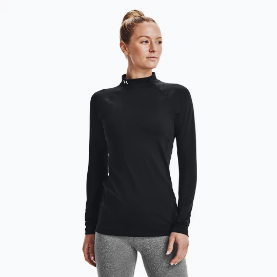 Obrázek produktu Dámské tričko Longsleeve Under Armour Authentics CG Mockneck black / white