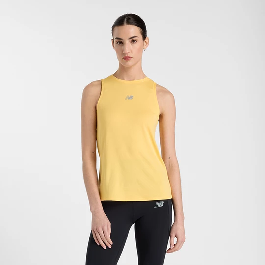 Obrázek produktu Dámské tričko New Balance WT51252CEE – žluté